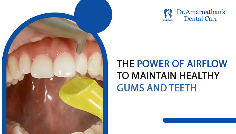The power of airflow to maintain healthy gums and teeth